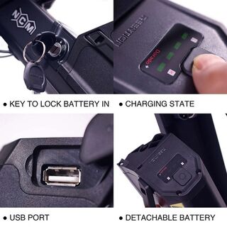 NCM E Bike Electrical Accessories | Cruze E Bikes
