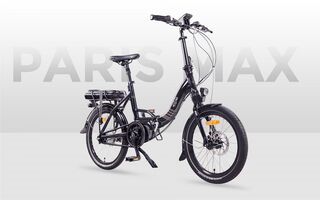 NCM Paris Max N8R Folding E-Bike, 36V 14Ah 504Wh [Shiny Red 20